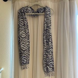 Simply Nova Zebra Print Scarf